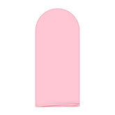 Lofaris Solid Pink Arch Cover for Birthday Baby Shower